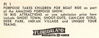 Floridaland - Postcard Back (newer photo)